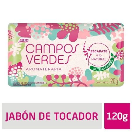 CAMPOS VERDES Jabon Aromaterapia 120gr