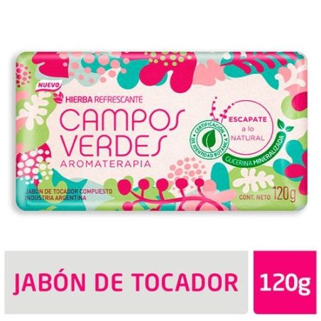 CAMPOS VERDES Jabon Aromaterapia 120gr