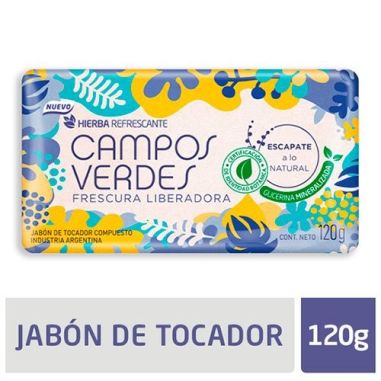 CAMPOS VERDES Jabon Frescura 120gr