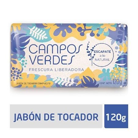CAMPOS VERDES Jabon Frescura 120gr