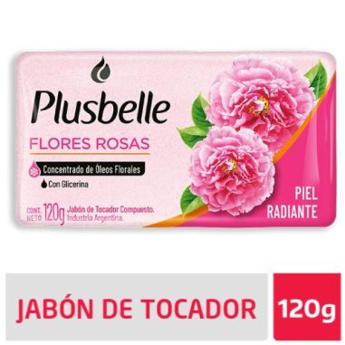PLUSBELLE Jabon Rosas 120gr
