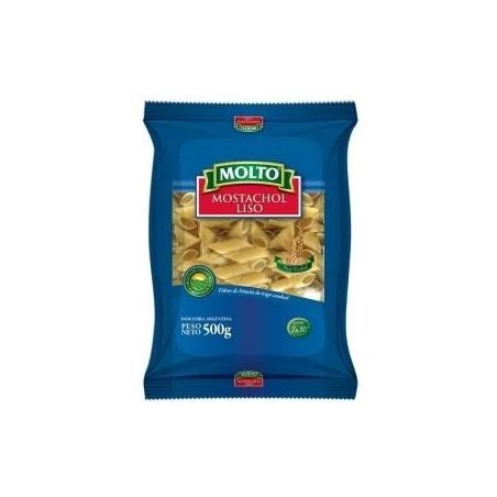 MOLTO Fideo Mostachol Liso 500gr