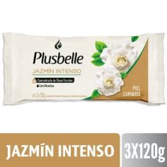 PLUSBELLE Jabon Jazmin 120gr x 3un.