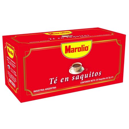 MAROLIO Té Negro x 25 Saquitos