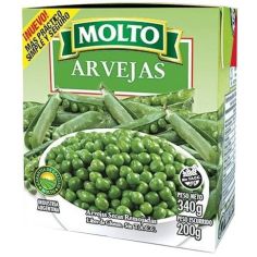 MOLTO Arvejas Tetra 340gr