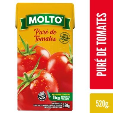 MOLTO Pure de Tomate 520gr