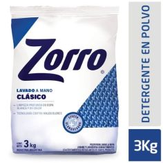 ZORRO Clasico Polvo Mano 3KG
