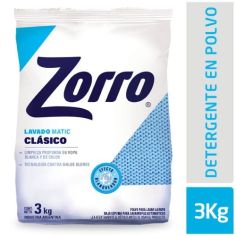 ZORRO Clasico Polvo MATIC 3KG
