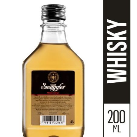OLD SMUGGLER Whisky Petaca 200ml