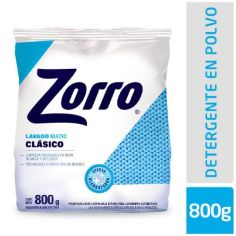 ZORRO Clasico Polvo Matic 800gr