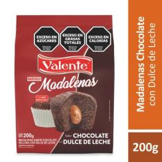 VALENTE MADALENA CHOCOLATE RELLENA 200GR