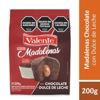 VALENTE MADALENA CHOCOLATE RELLENA 200GR