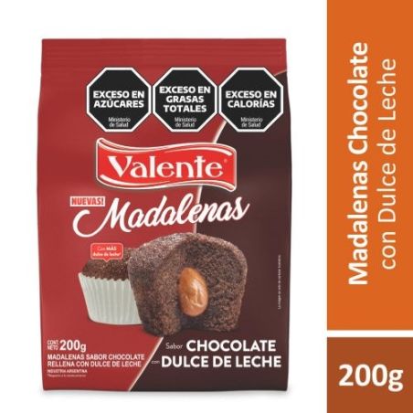 VALENTE MADALENA CHOCOLATE RELLENA 200GR