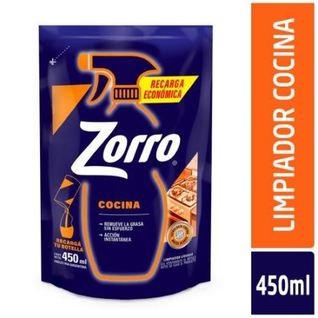 ZORRO Limpiador Antigrasa D/P 450ml
