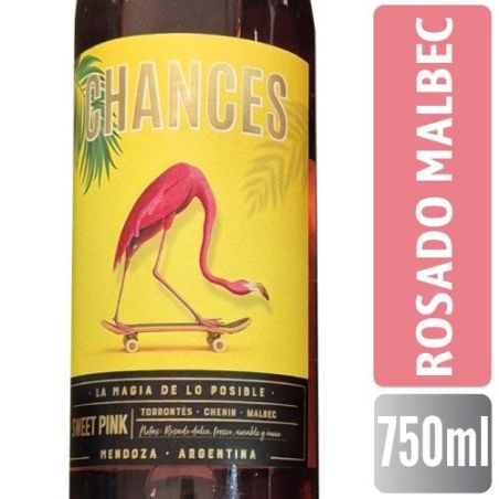 CHANCES Rosado Malbec 750 ML