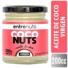 ENTRENUTS Aceite De Coco Virgen 200cc