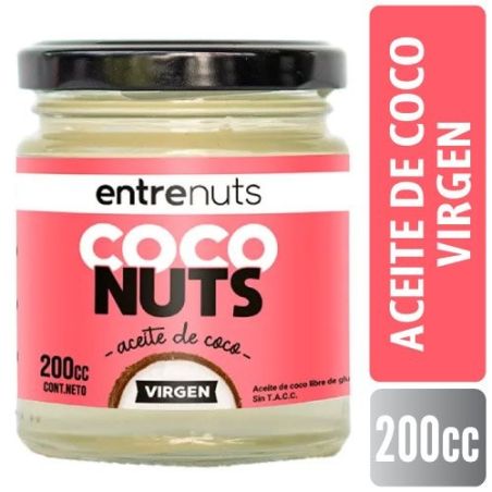 ENTRENUTS Aceite De Coco Virgen 200cc