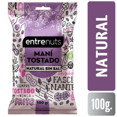 ENTRENUTS Mani Natural 100g