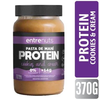 ENTRENUTS Pasta Proteica Cookies 370gr