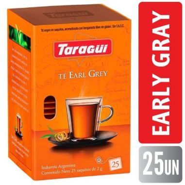 TARAGUI TÉ EARL GREY X 25 SOBRES