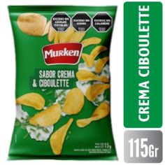 MURKEN Papas Crema Ciboulette 115gr