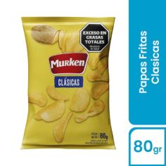 MURKEN Papas Clasicas Corte Liso 80gr