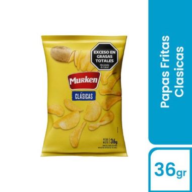 MURKEN Papas Clasicas Corte Liso 36gr