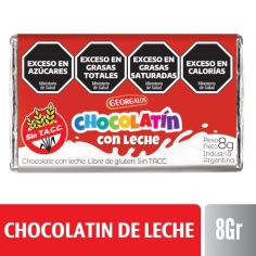 GEORGALOS CHOCOLATIN DE LECHE 40 X 8 GR