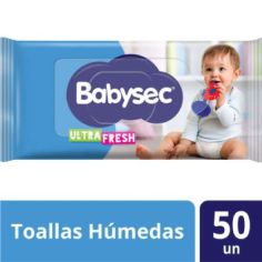 BABYSEC Toalla Humeda Ultrafresh 50un.