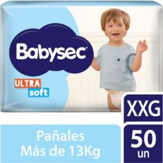 BABYSEC Pañal Hiper ULTRASOFT XXG 50un.