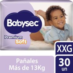 BABYSEC Pañal Mega ULTRASOFT XXG 30un.