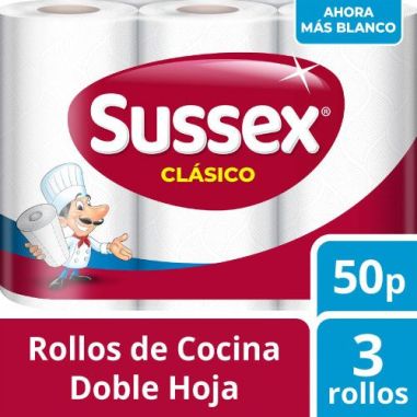 SUSSEX ROLLO COCINA CLASICO 50UN.