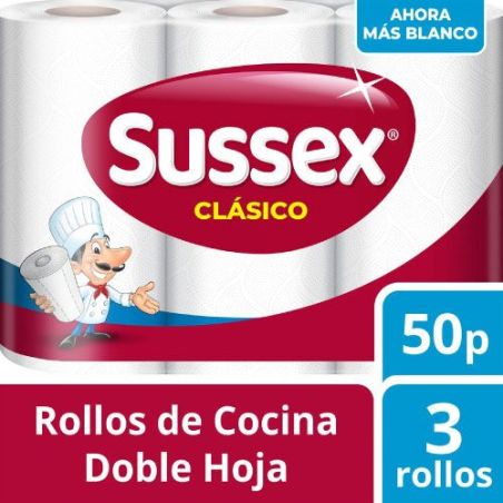 SUSSEX ROLLO COCINA CLASICO 50UN.