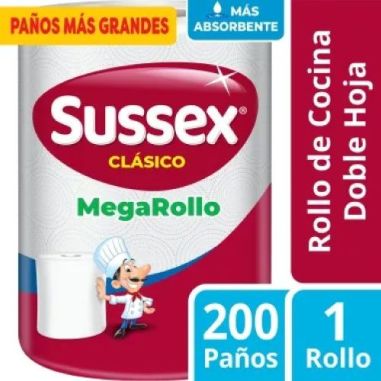SUSSEX ROLLO COCINA MEGAROLLO 200UN.