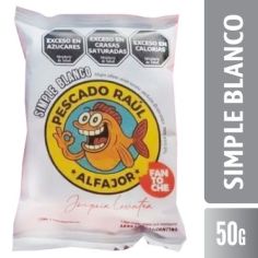 FANTOCHE Alfajor Pescado Blanco 50 Gr