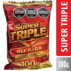 FANTOCHE Alfajor Super Triple 100 Gr