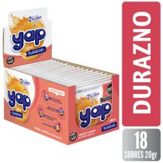 YAP Jugo Durazno 20g x 18 Unidades
