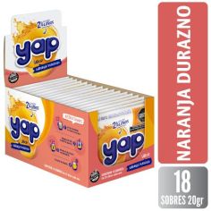 YAP Jugo Naranja Durazno 20g x 18 Unidades