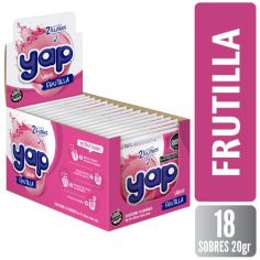 YAP Jugo Frutilla 20g x 18 Unidades