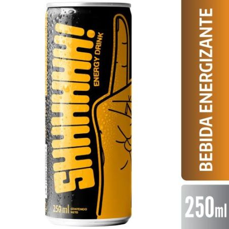 SHHHHHH Energizante 250ml X4 Unidades