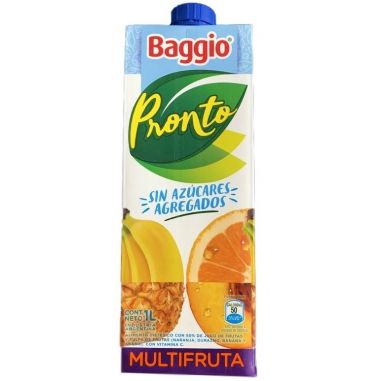 BAGGIO PRONTO Cero Multifruta 1Lt