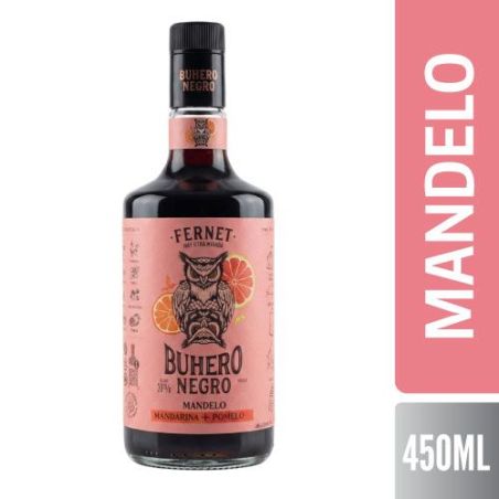 BUHERO NEGRO MANDELO 450ML