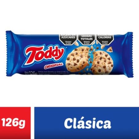 TODDY GALLETAS CHIPS CHOCOLATE 126GR