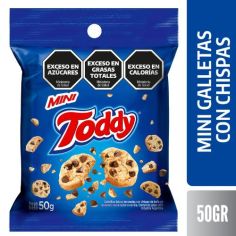 TODDY Galletas Mini Chips Chocolate 50gr