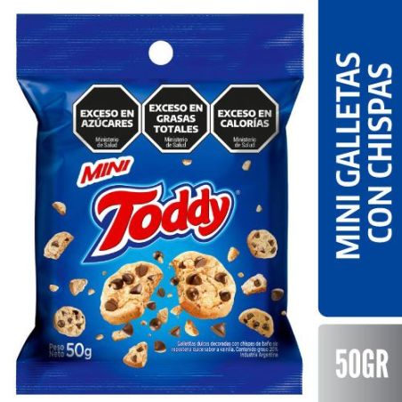 TODDY Galletas Mini Chips Chocolate 50gr