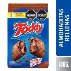 TODDY ALM. RELLENAS DE CHOC. X 180 GR