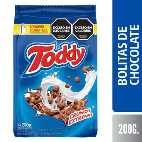 TODDY BOLITAS CHOC. CRUNCH EXTR. X 200GR