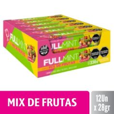 FULLMINT CARAM. DUR. MIX DE FRUT. 12 X28GR
