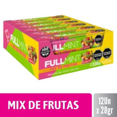 FULLMINT CARAM. DUR. MIX DE FRUT. 12 X28GR