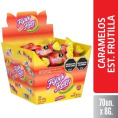 FLYNN PAFF CARAM. EST. VAIN. Y FRUTILLA 70X8GR